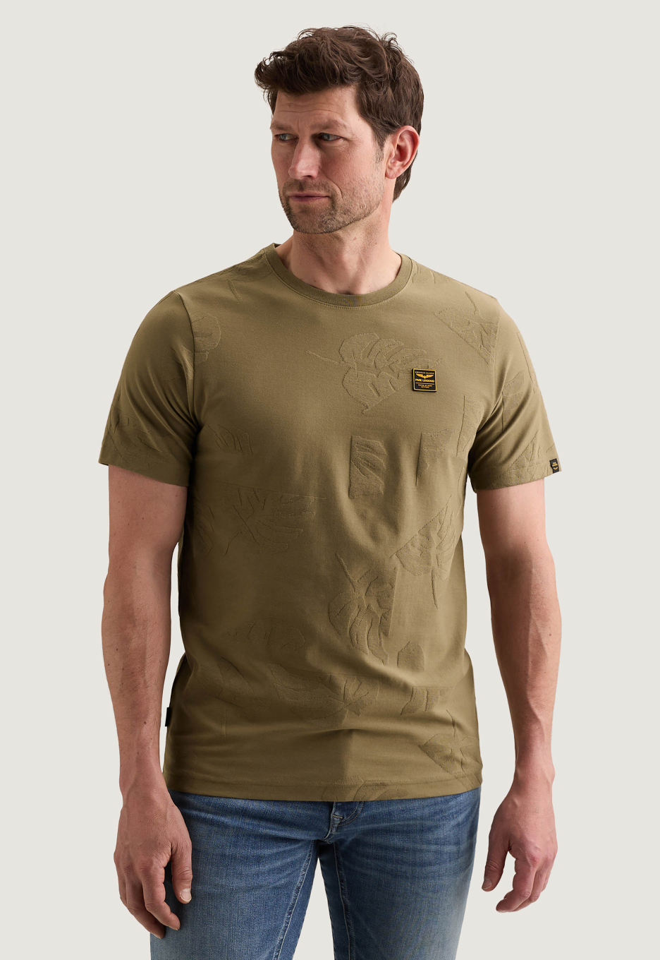 PME Legend Allover Jacquard T-shirt