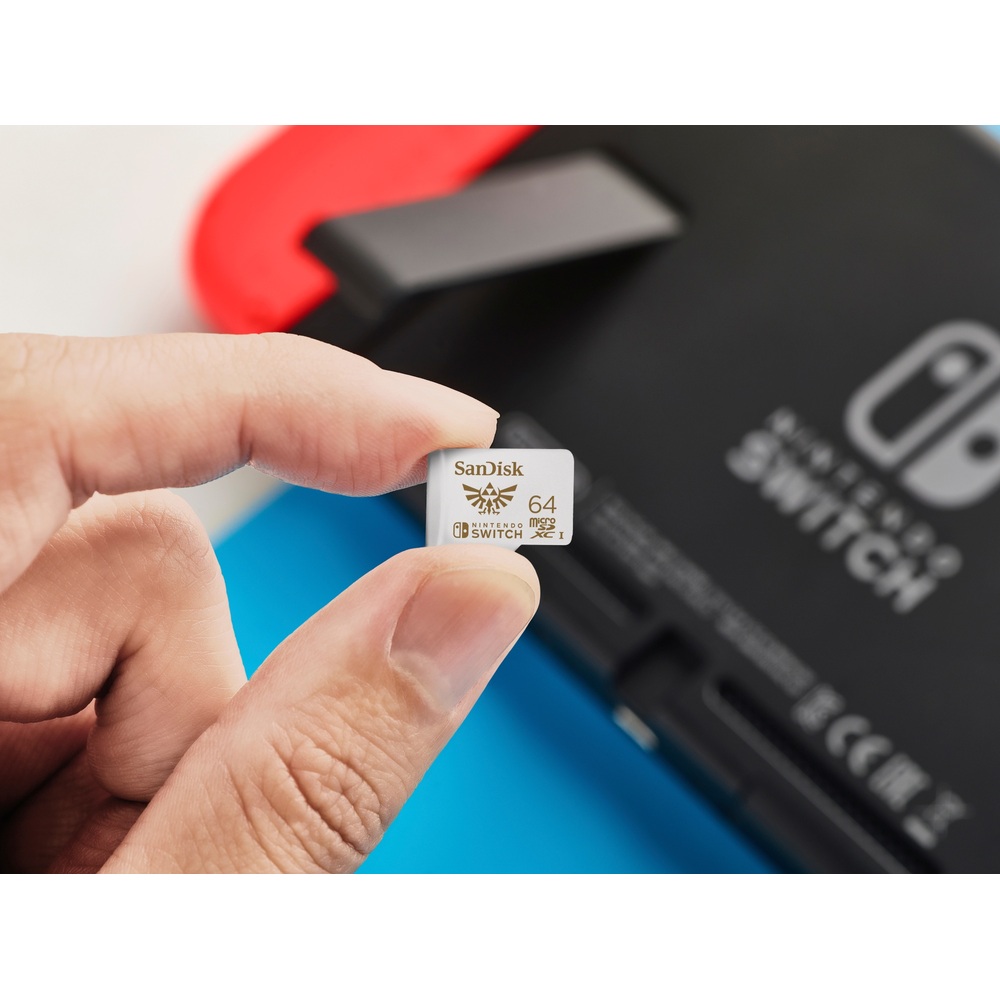 Nintendo Switch Sandisk 64GB Ultra Micro SD-Karte - Zelda Link