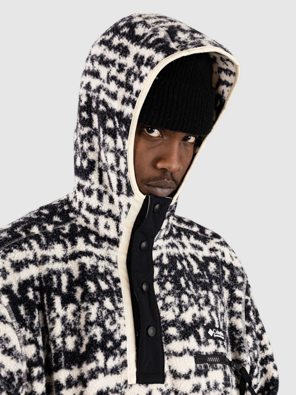 Columbia Helvetia II Printed Hoodie black stippled