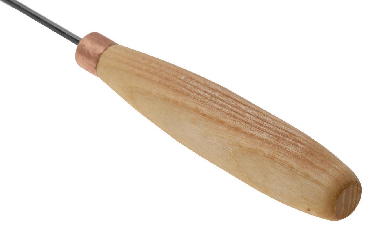 BeaverCraft Compact Straight V-Profile Chisel K12-02 Sweep 12, 2 mm, guts