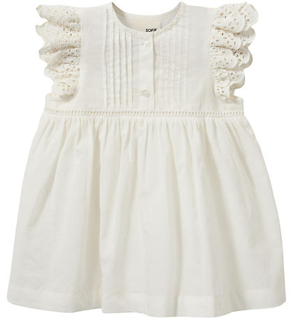 Sofie Schnoor Kleid - Jaylasb - Snow White m. Strickerei Anglais