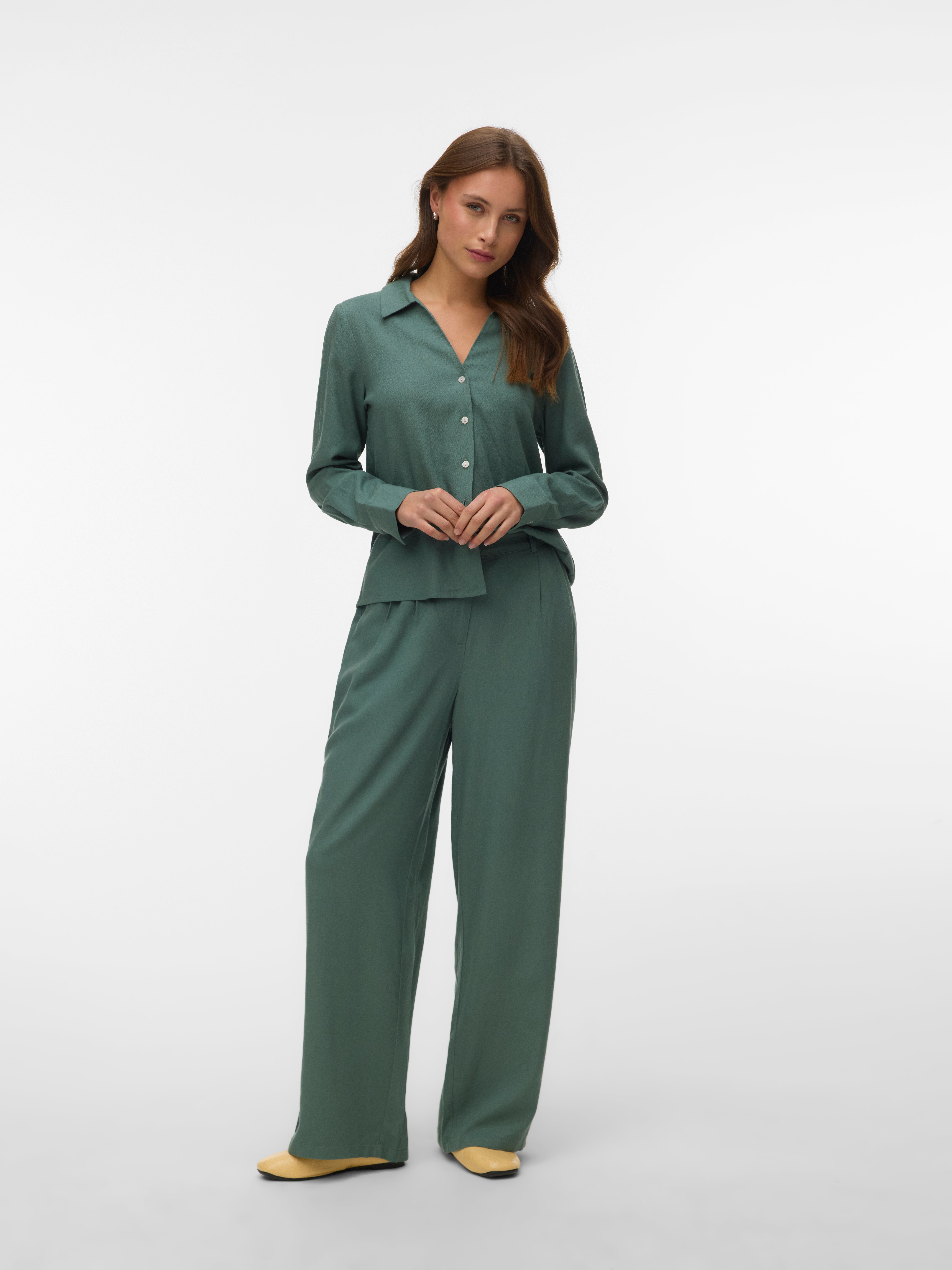 VMMYMILO Mid waist Broek