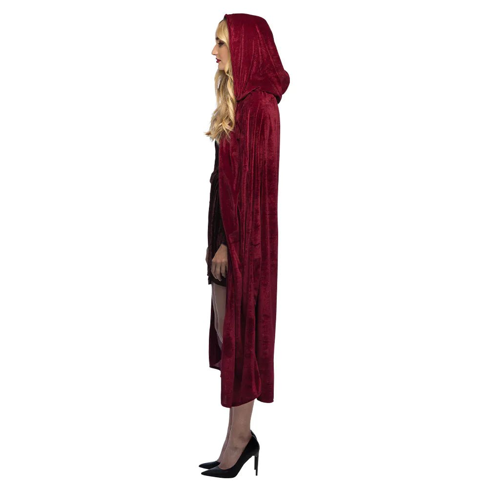 Halloween Cape Bordeaux Rood