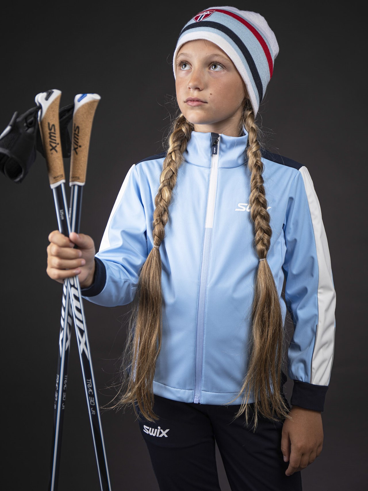 Swix Cross Jacket Jr.<br>Perfekt langrennsjakke for aktive barn og ungdom!