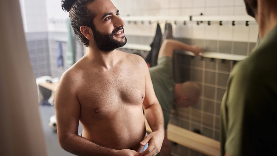 Series 3000 Bodygroom Elektrischer Haarschneider Haar Trimmer Akku Rasierer mit 3 Aufsätzen (BG3015/15) - Blau / Schwarz
