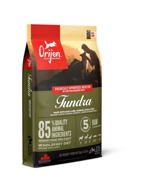 Orijen Whole Prey Tundra Dog Geit&Zwijn - Hondenvoer