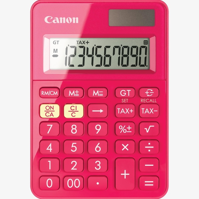 Canon Taschenrechner LS-100KB, pink