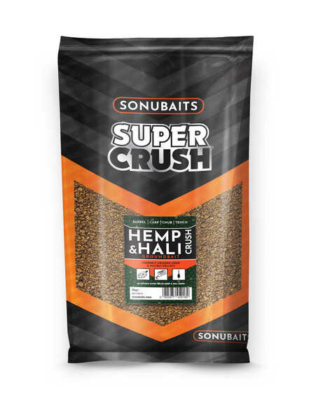 Amorce Sonubaits Supercrush Hemp & Hali (2kg)