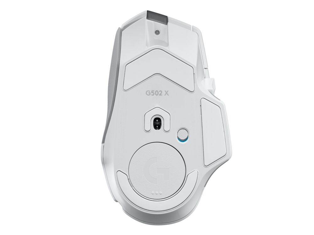 Logitech - G502 X LIGHTSPEED Wireless Gaming Mouse - White/Core