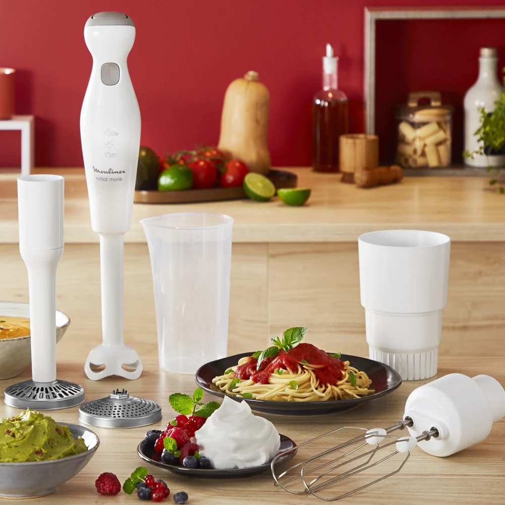 Mixeur et ses 4 accessoires Robot Marie Moulinex