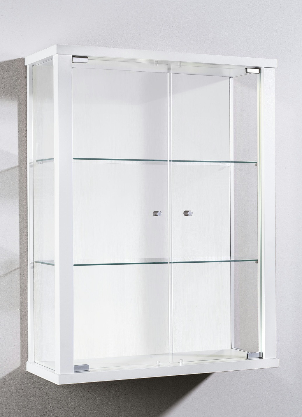 Hängevitrine mit ESG-Sicherheitsglas