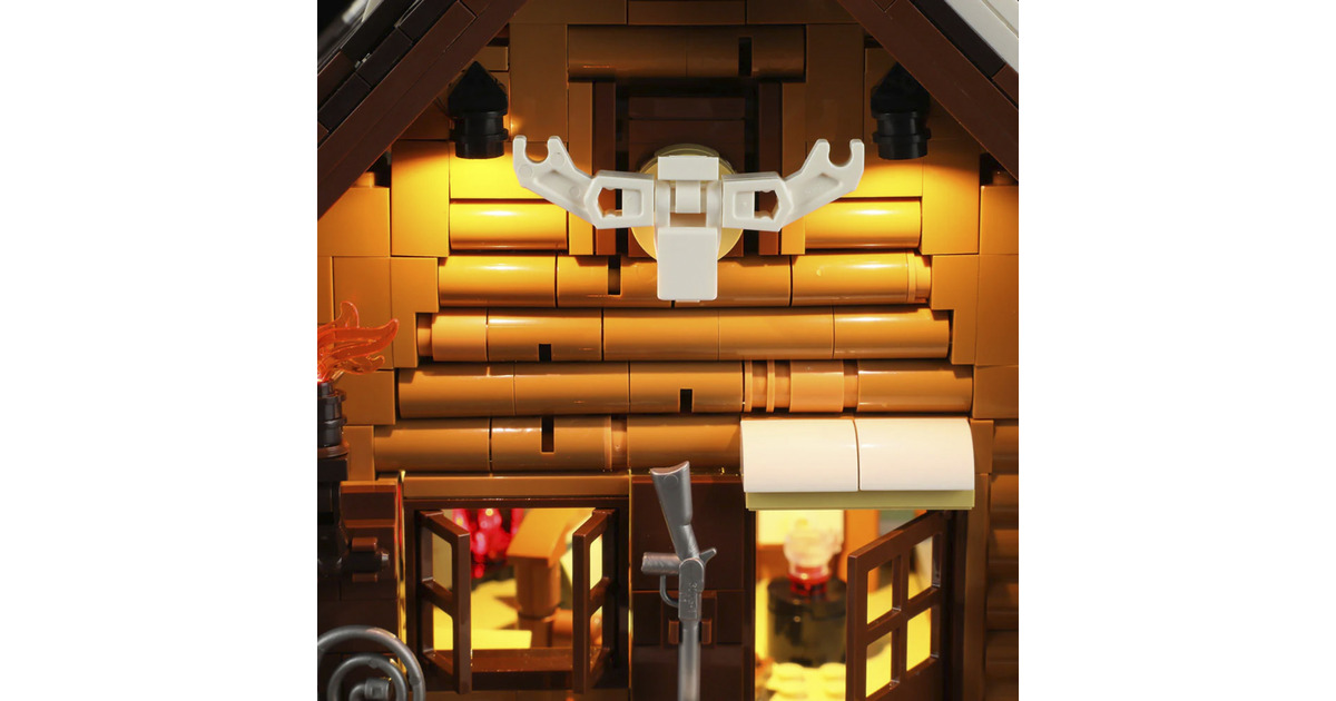 LumibricksRetro House - Hunting Cabin Constructiespeelgoed  (F9018)