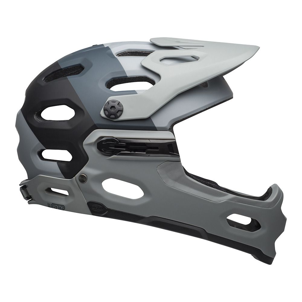 Bell SUPER 3R MIPS - Casque VTT m dk grey/gunmet