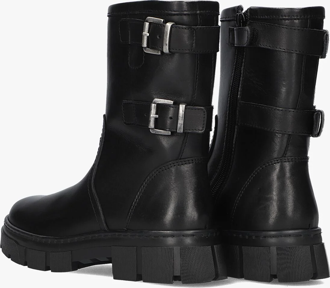 BULLBOXER zwarte bullboxer biker boots diyona buckle
