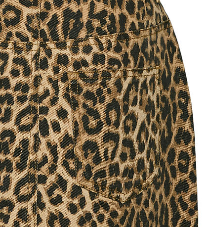 Vero Moda Girl Nederdel - VmPippa - Sølver Mink/Leopard