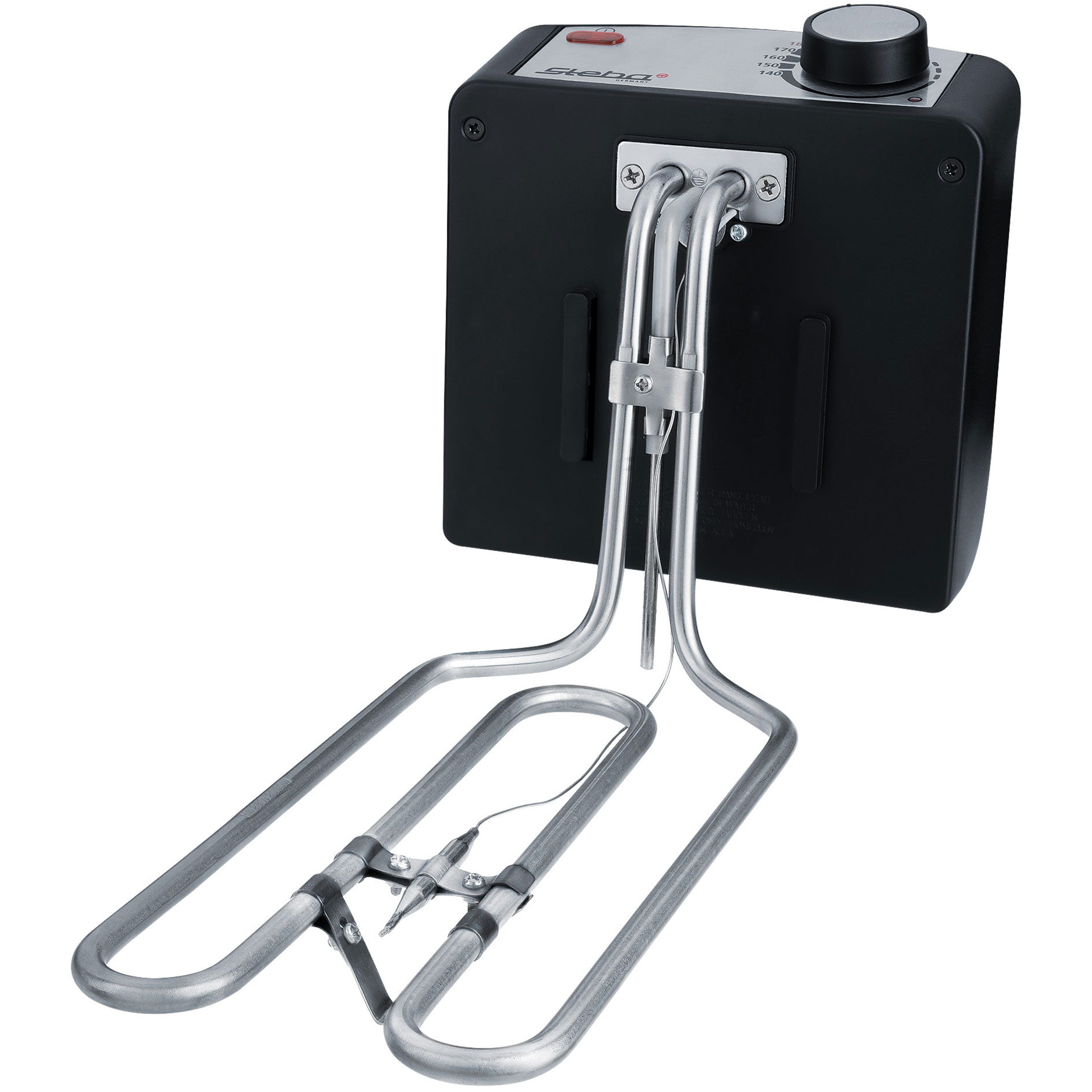 STEBA Edelstahlfritteuse DF 180 - Edelstahl-schwarz