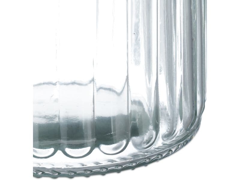 relaxdays Windlicht 9.5 cm, Glas, 12 Stück Teelichthalter