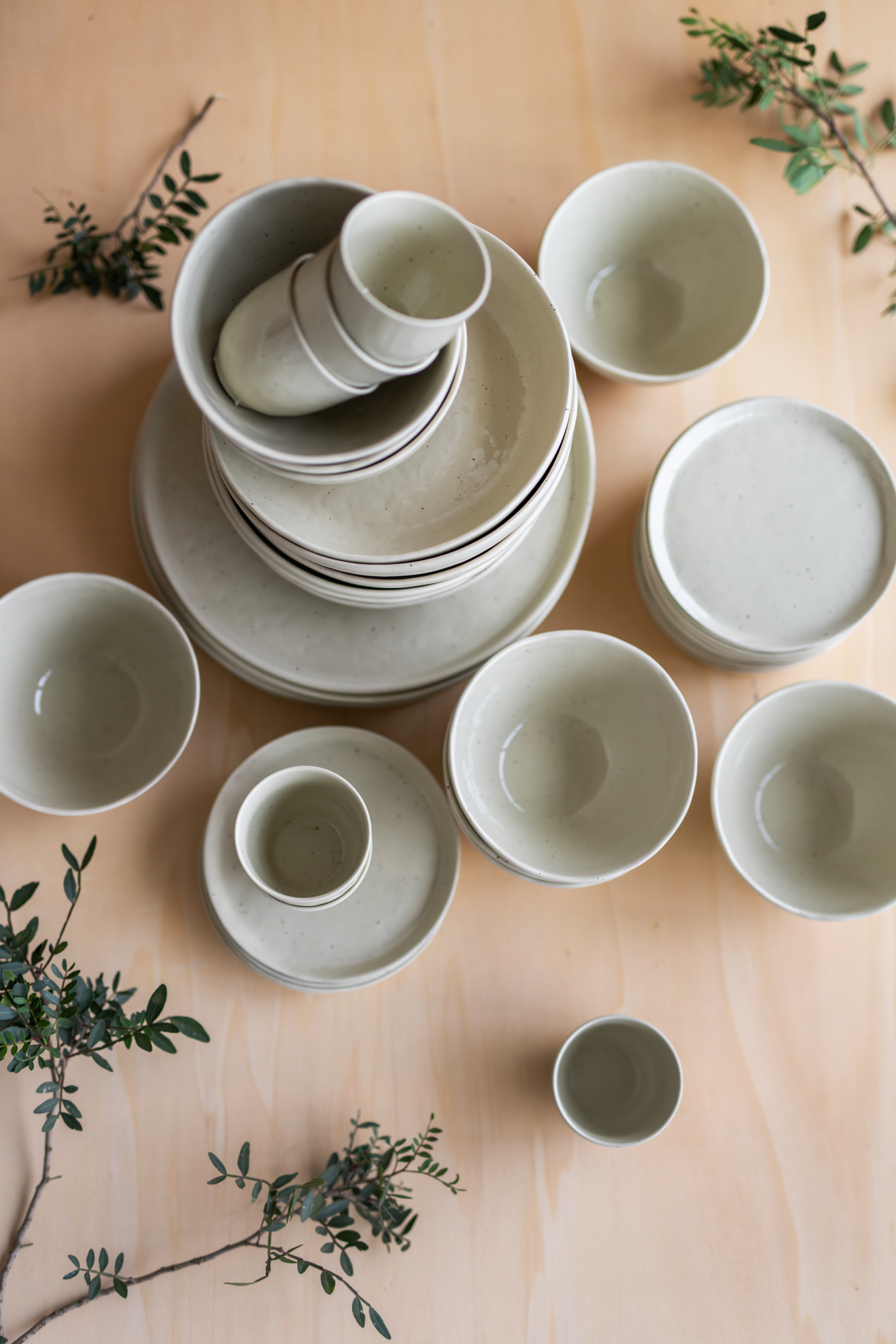 Kom Odile wit Ø14 cm - set van 4