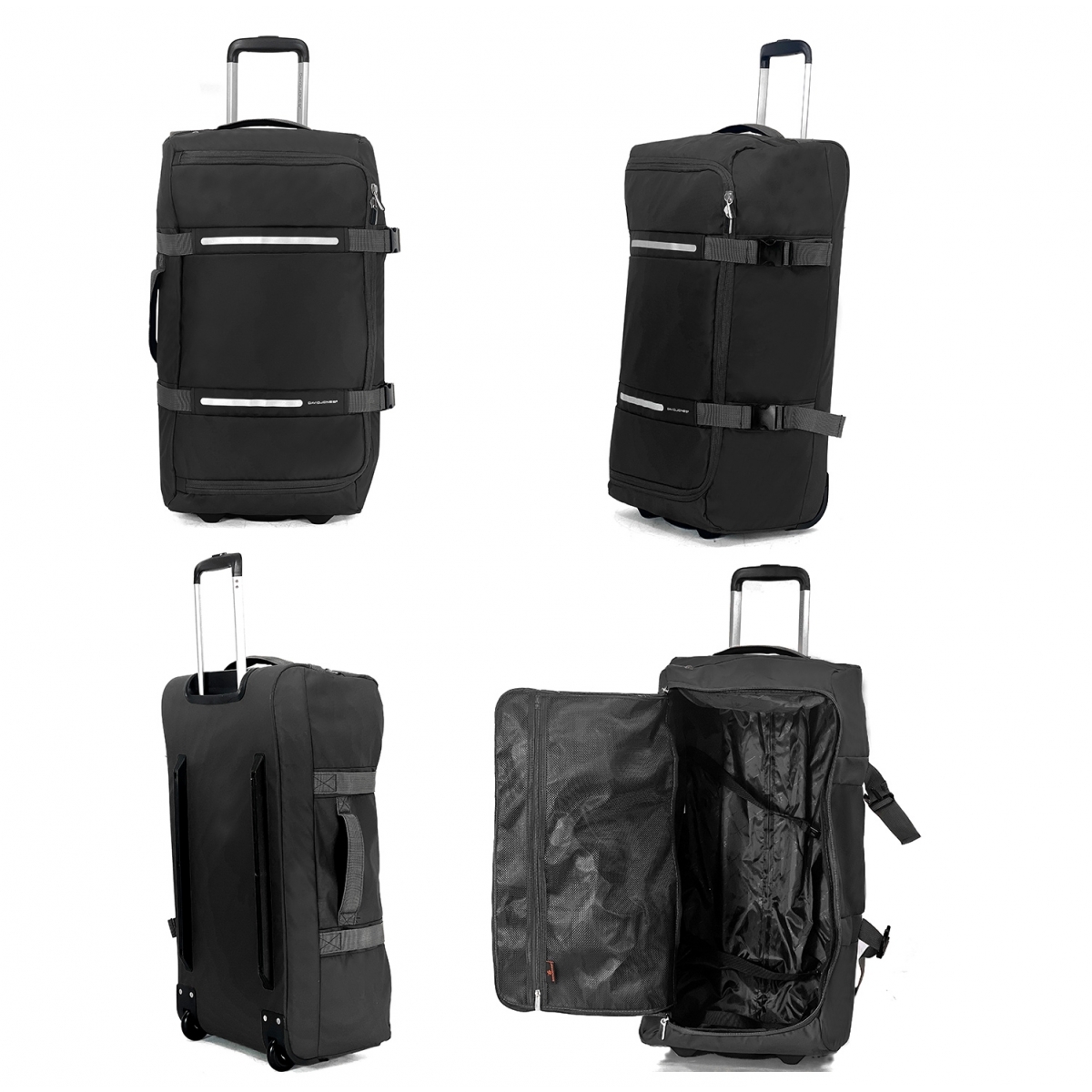 David Jones Sac de voyage avec roulettes 80L David Jones polyester taille L 72.5cm