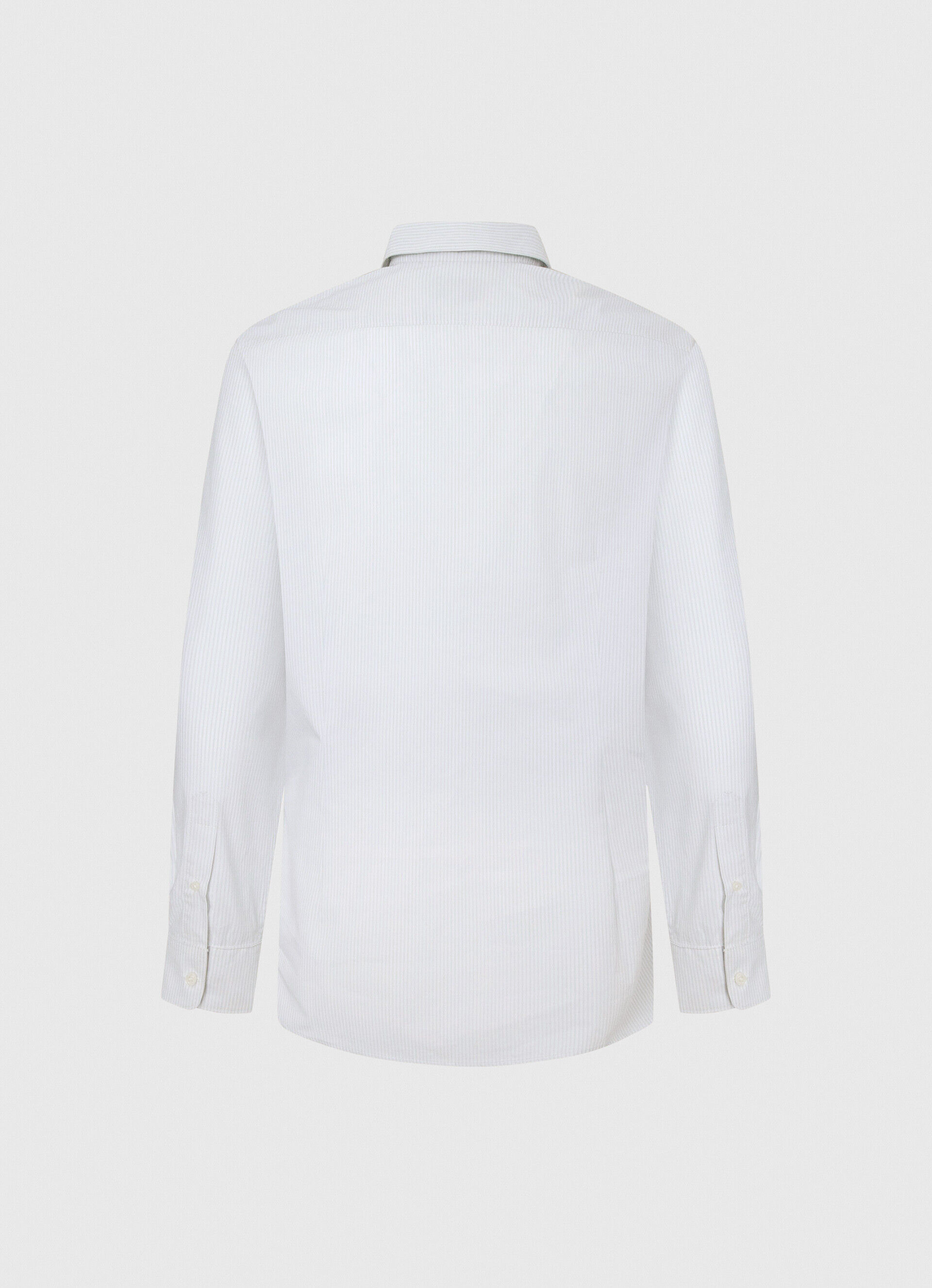 Camisa Lawrence Fit Slim Popeline - azul claro