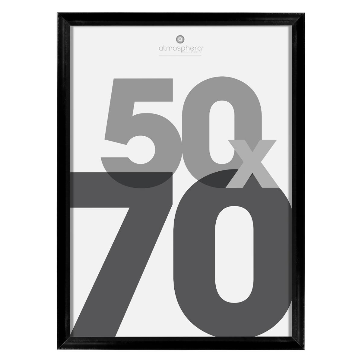 CADRE PHOTO NOIR LISE 50X70CM