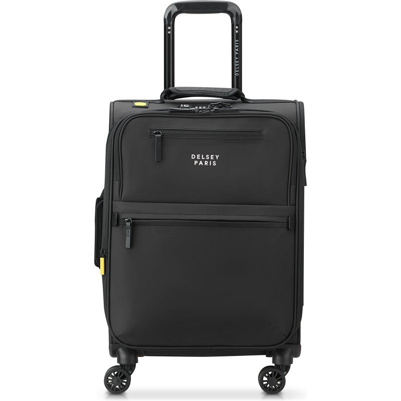 Maubert 2.0 valise cabine extensible 4 doubles roues 55 cm noir