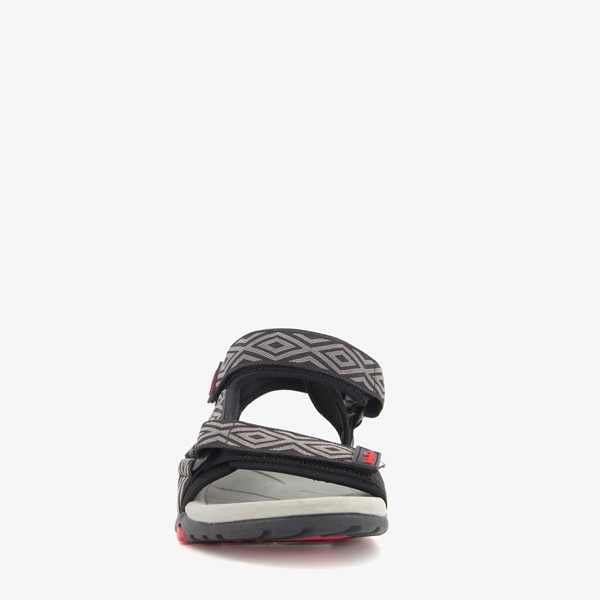 Kjelvik heren sandalen grijs/zwart