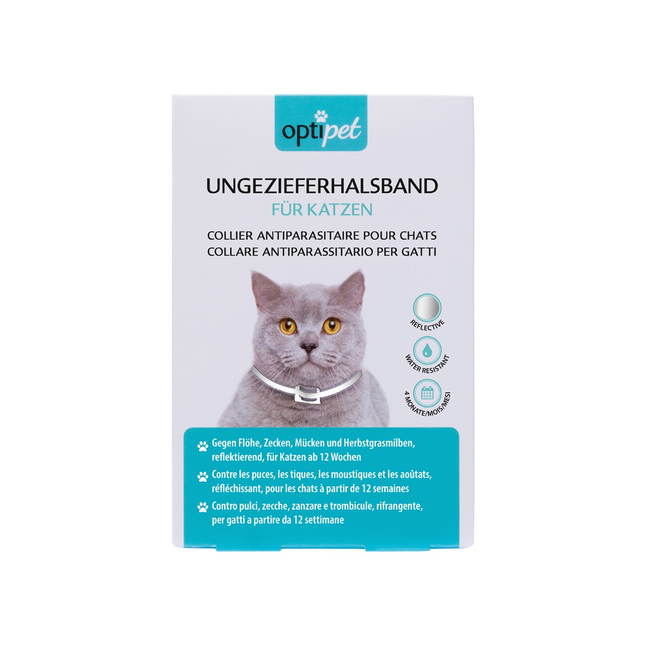 OptiPet Katzenhalsband gegen Ungeziefer