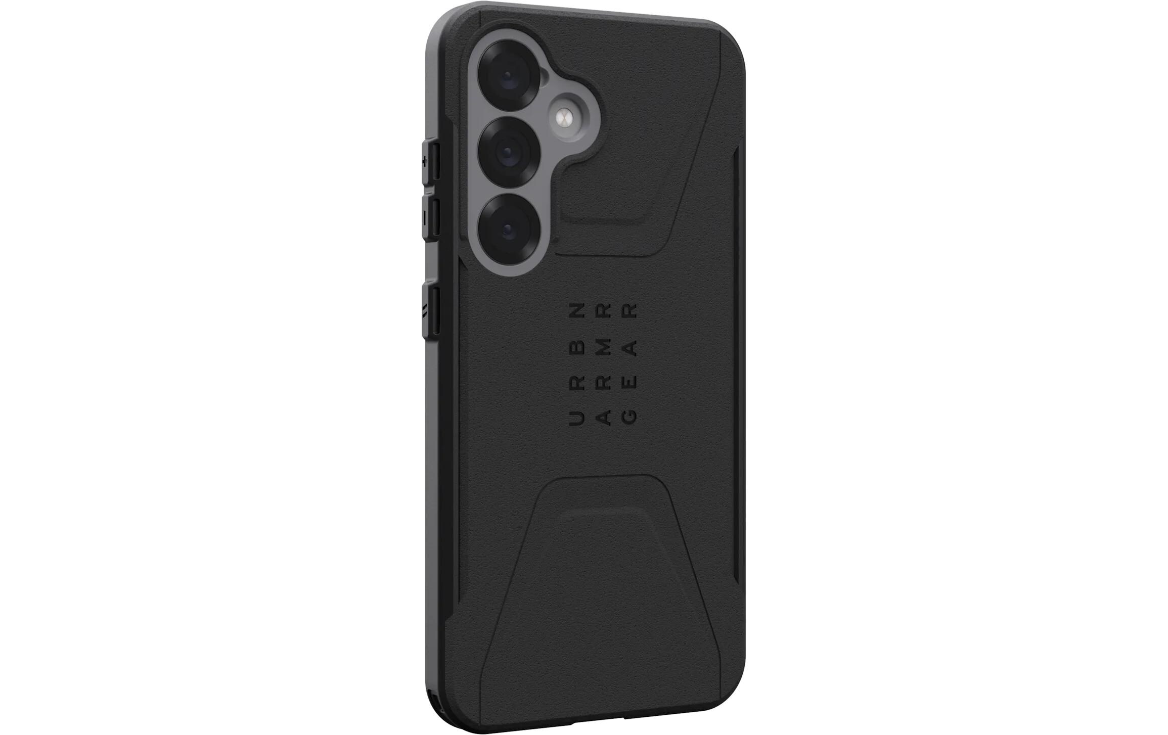 Back Cover Civilian Galaxy S25 BlackSchutzhülle für das Samsung Galaxy S25
