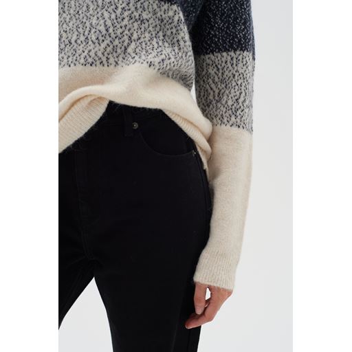 InWear HarrietIW Striktrøje, Marine/Vanilla, L