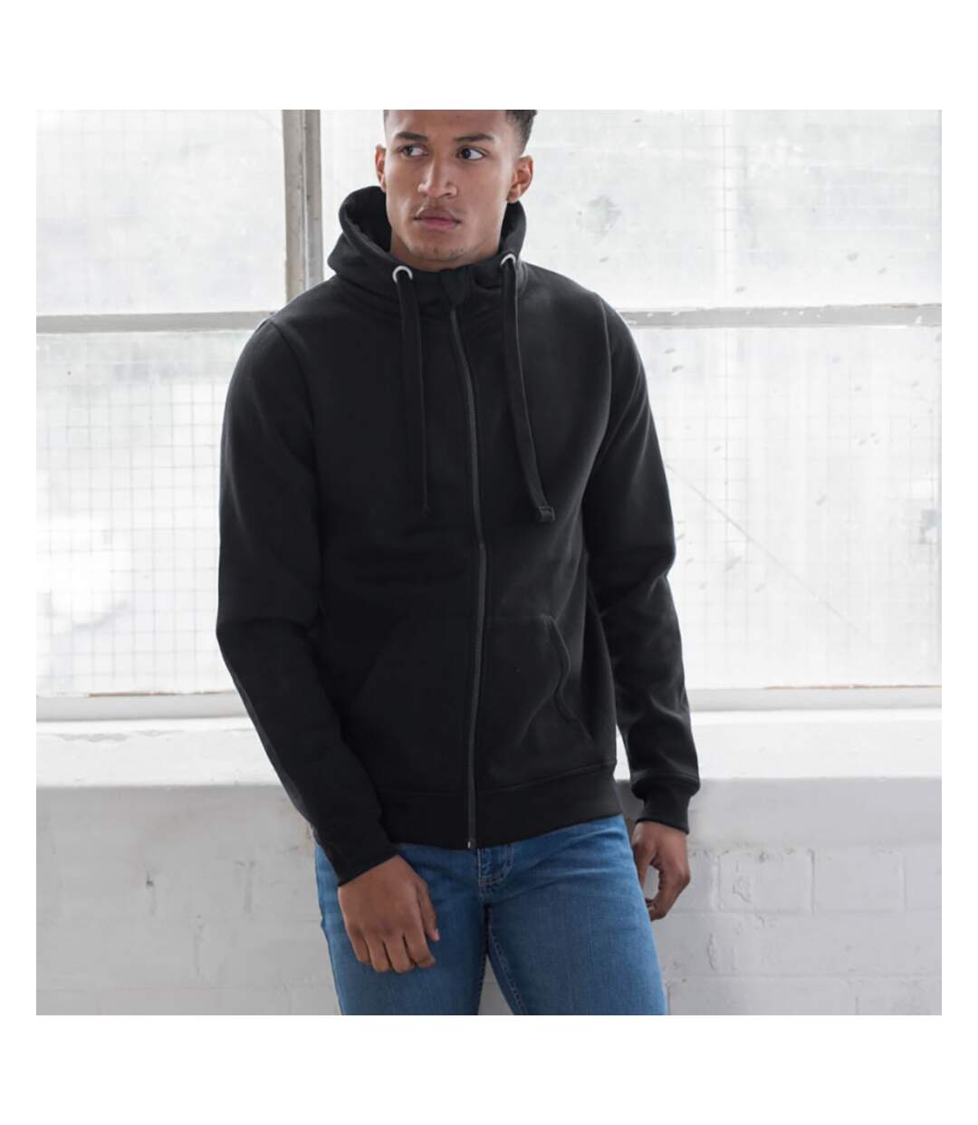 AWDis - Sweat LÉGER - Hommes (Noir) - UTPC2970