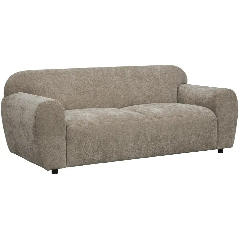 Bank Bibi 3-zits - stof Glory - taupe