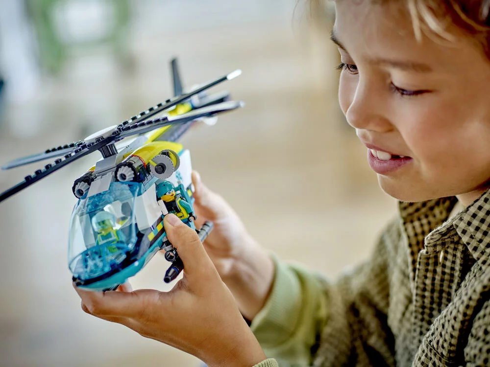 LEGO®CITY 60405 - L’HELICOPTERE DES URGENCES
