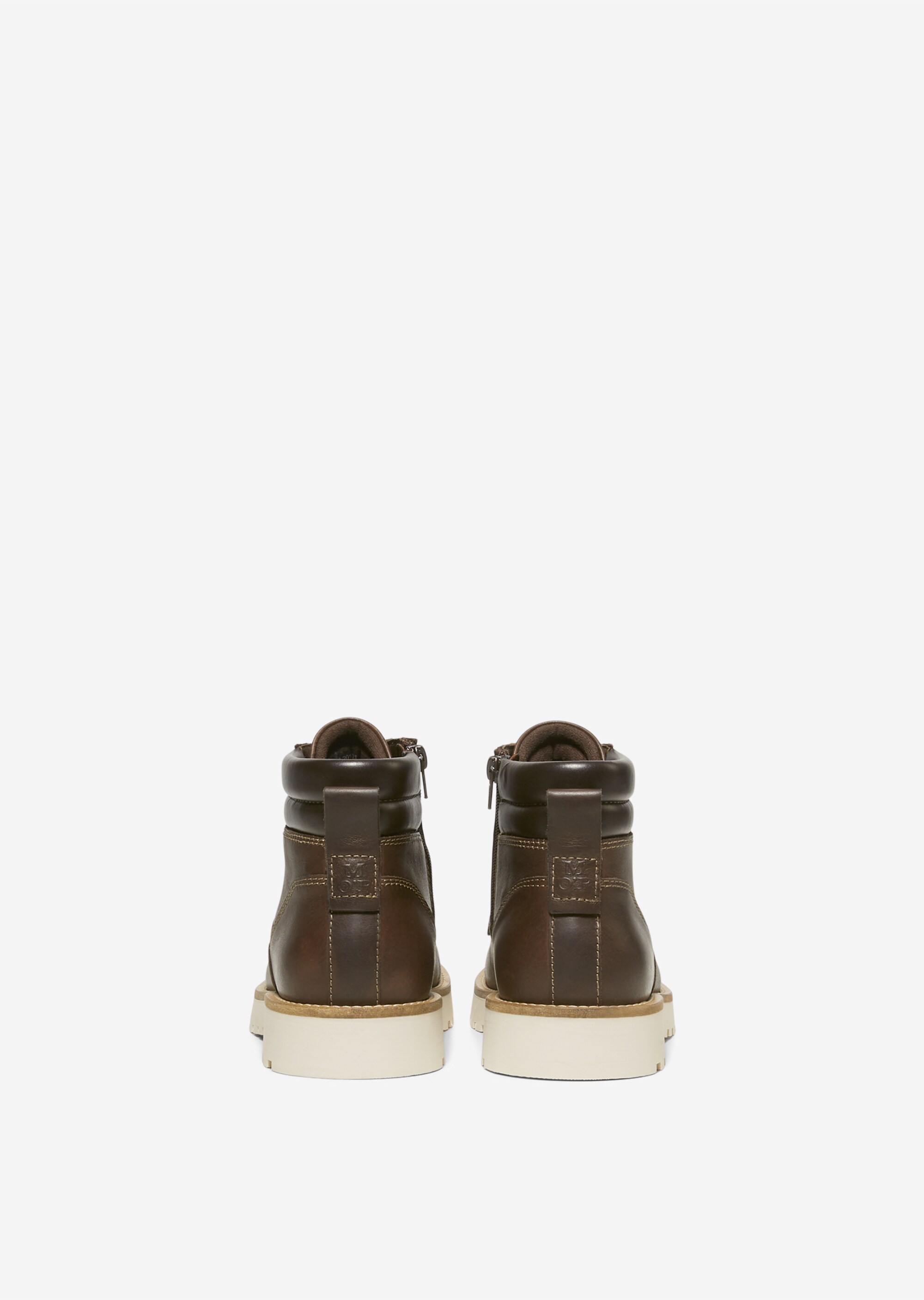 Schnürstiefel mit Innenzipper
