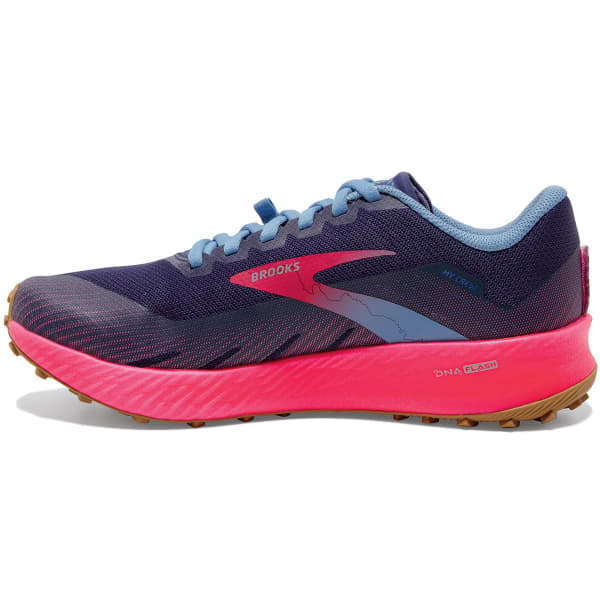Chaussure trail BROOKS CATAMOUNT W DEEP COBALT/DIVA PINK/OYSTER M