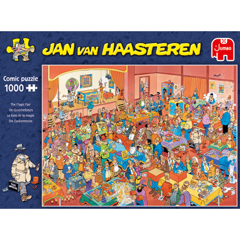 Jan Van Haasteren Puzzel De Goochelbeurs - 1000 stukjes