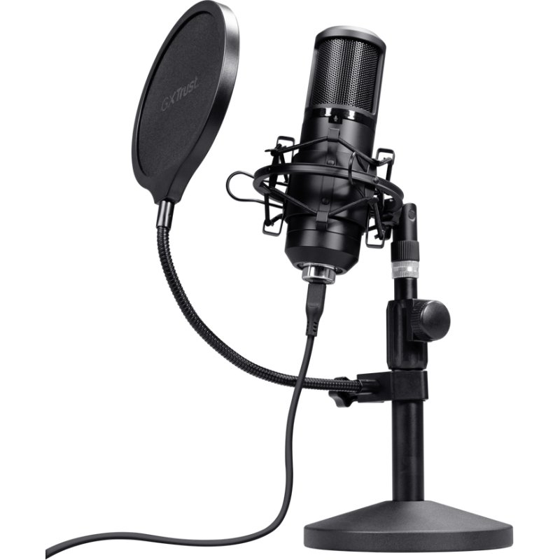 Trust GXT 269 Emita II Noir Microphone de studio