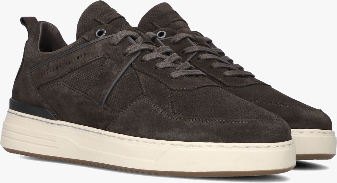 CYCLEUR DE LUXE bruine cycleur de luxe lage sneakers piste