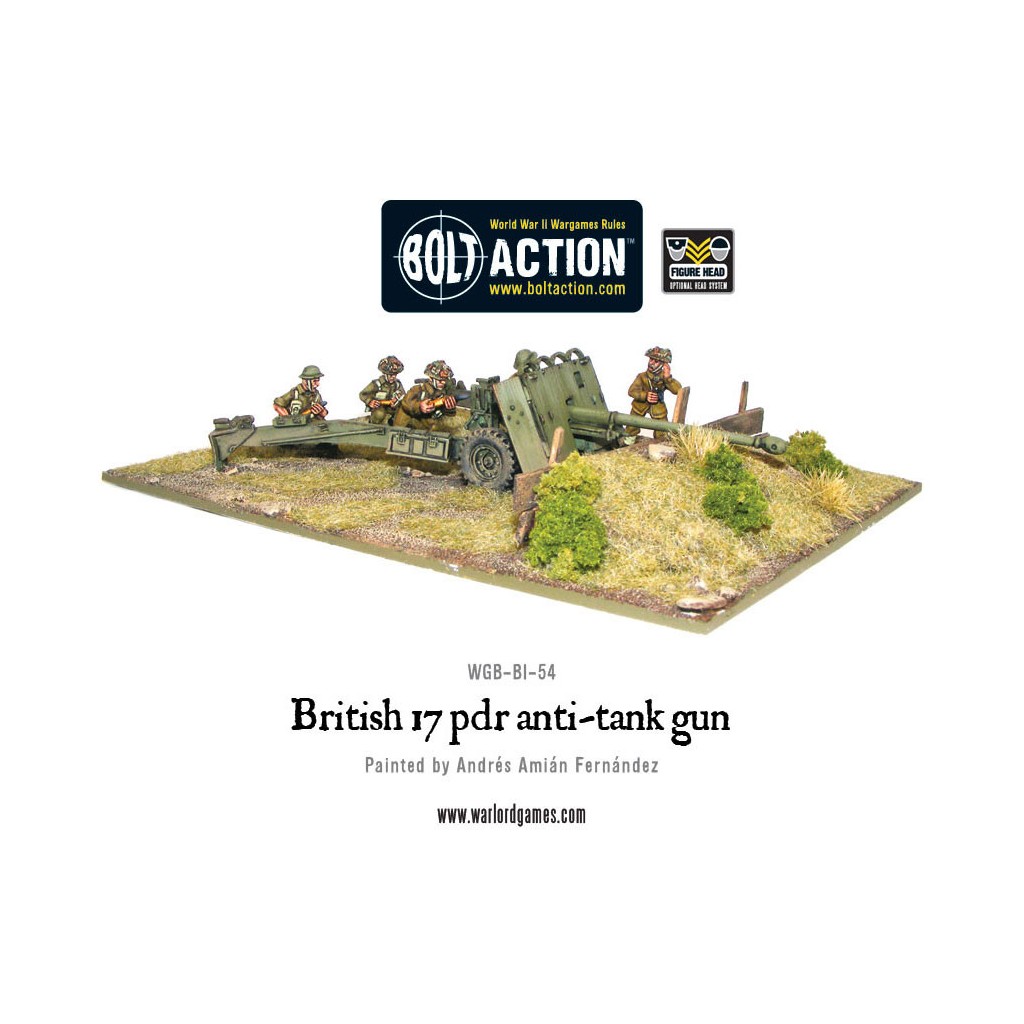 Bolt Action - British - British Army 17 Pdr Anti-Tank Gun