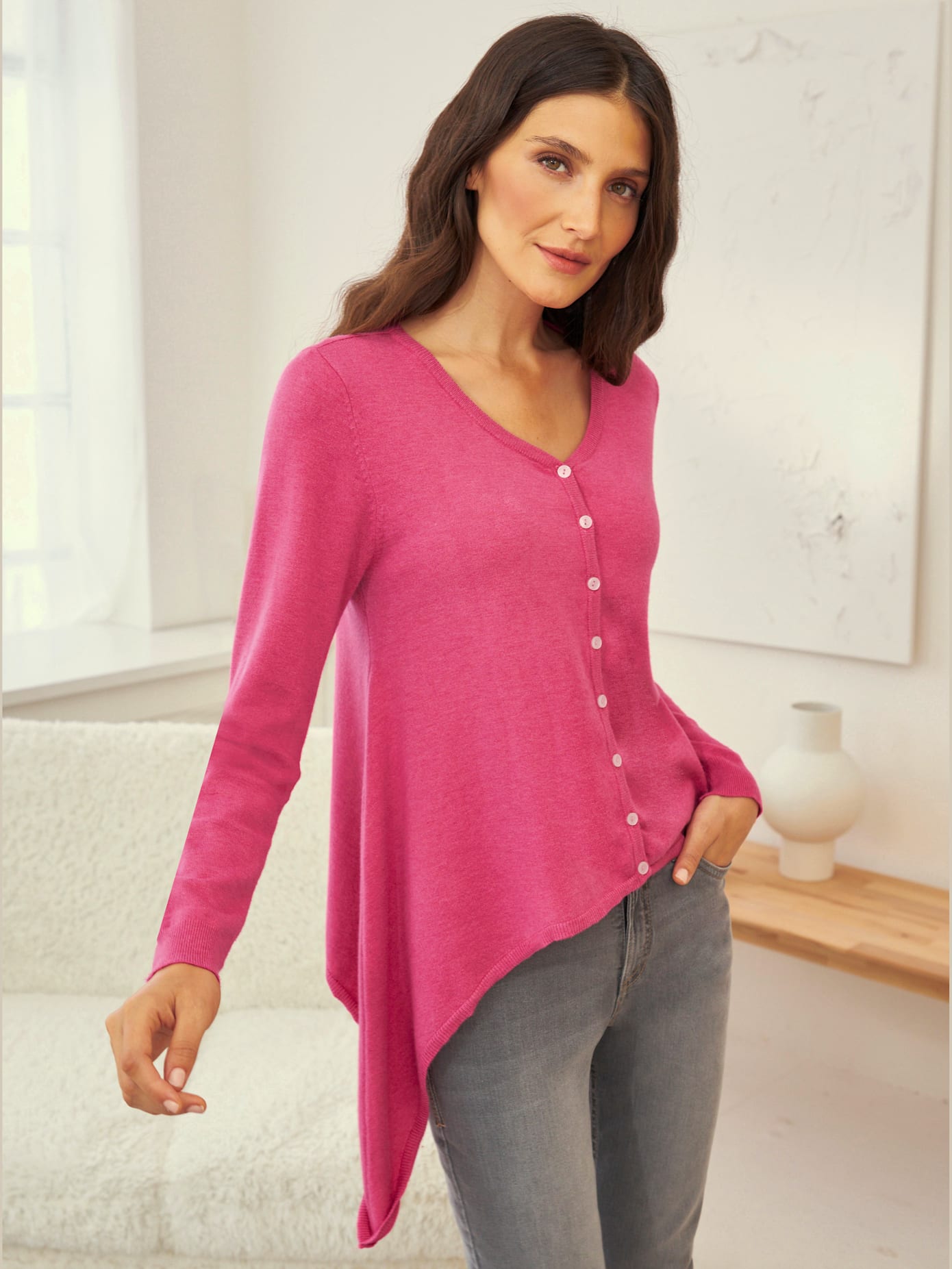 Cardigan viscose