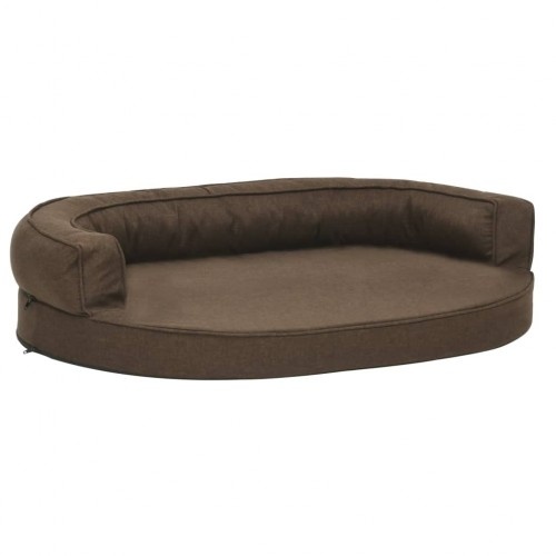 Cama ergonômica para cães Vidaxl marrom