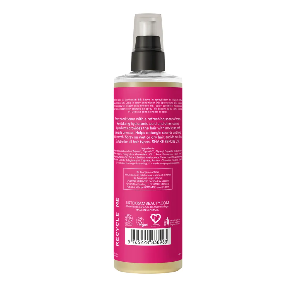 Urtekram Rose conditioner spray - 250 ml