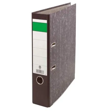 Ordner A4 Neutral schwarz Wolkenmarmor 8cm
