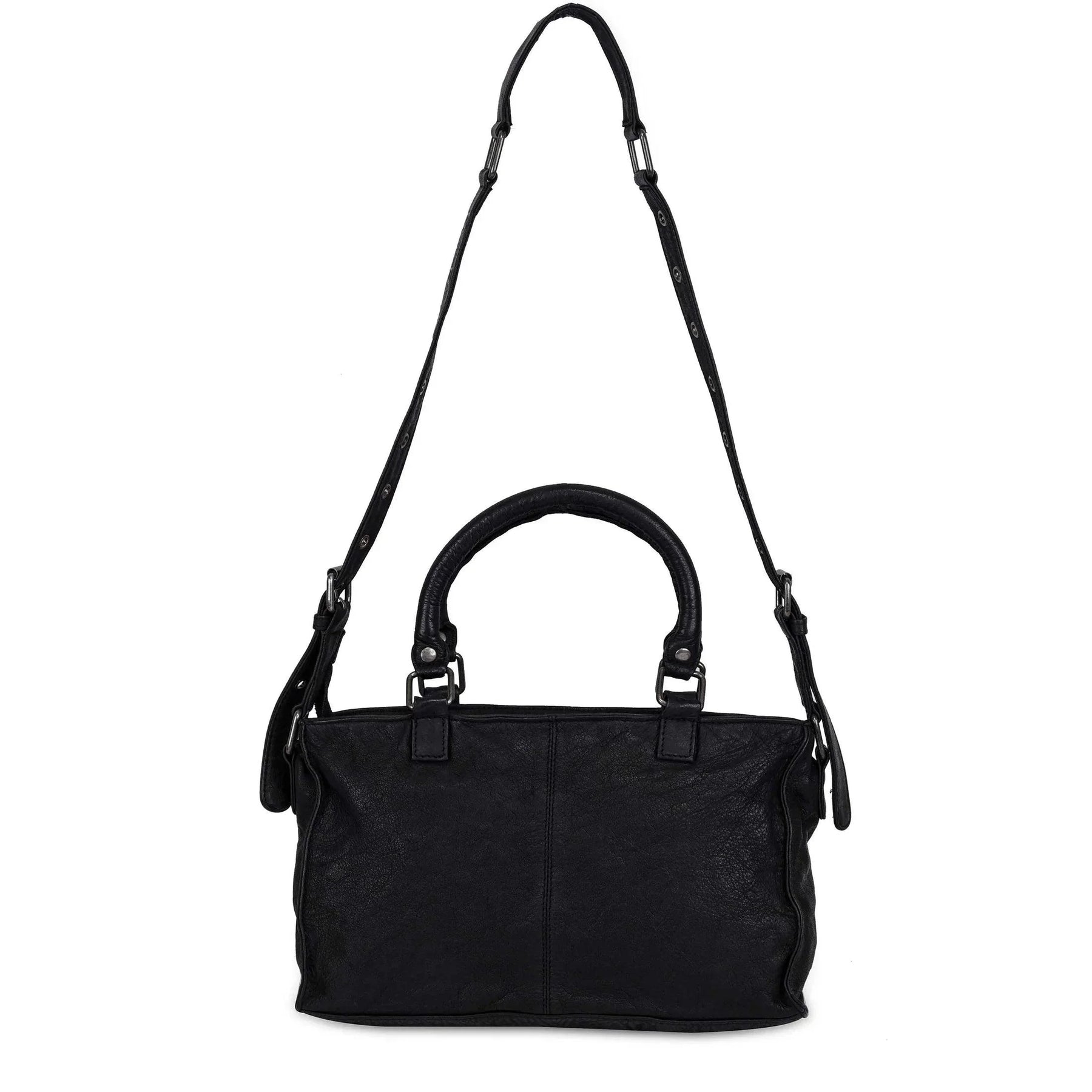 Nunoo | Washed Scarlett | leren handtas/ Schoudertas