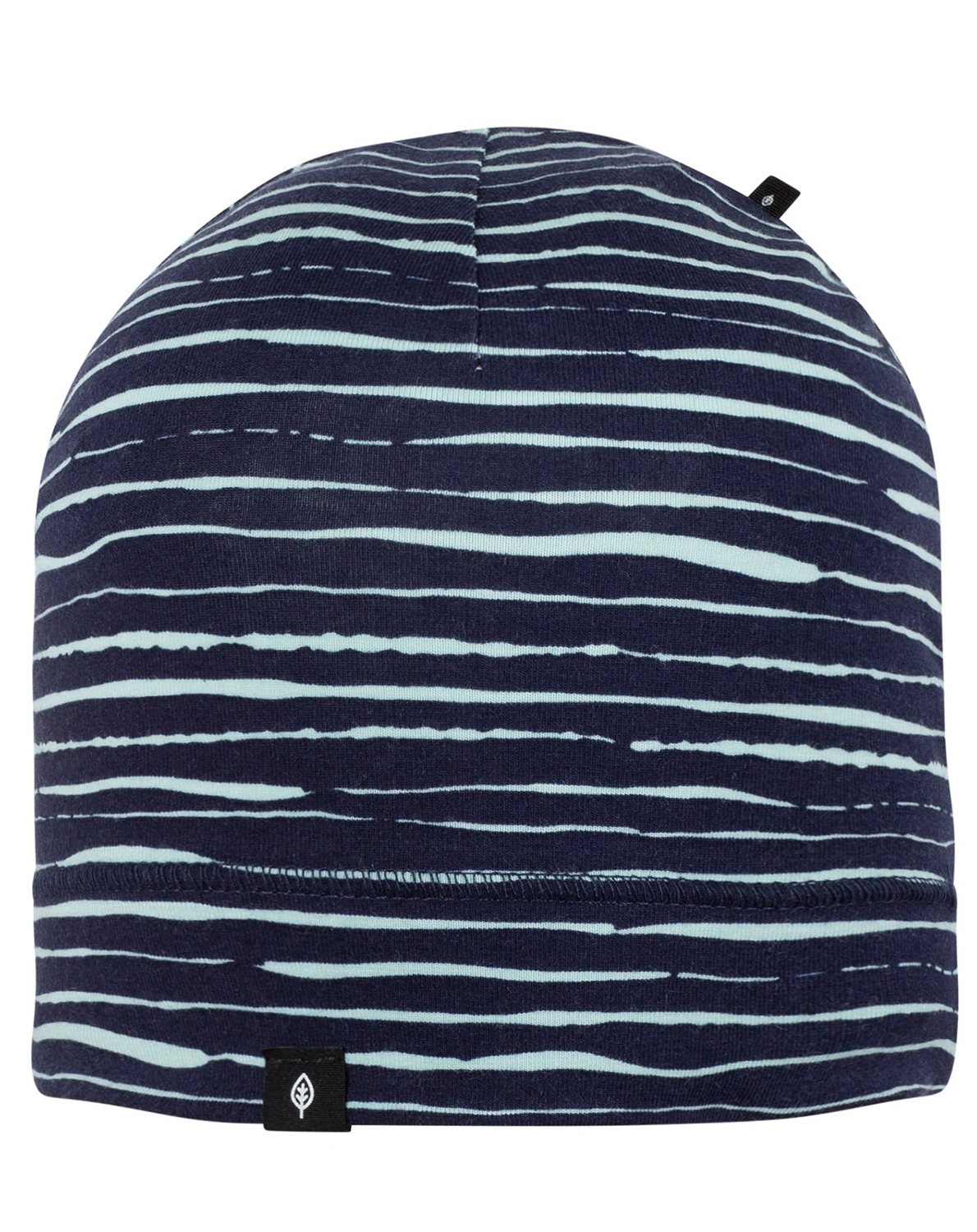 Jersey-Beanie STREIFEN in marine