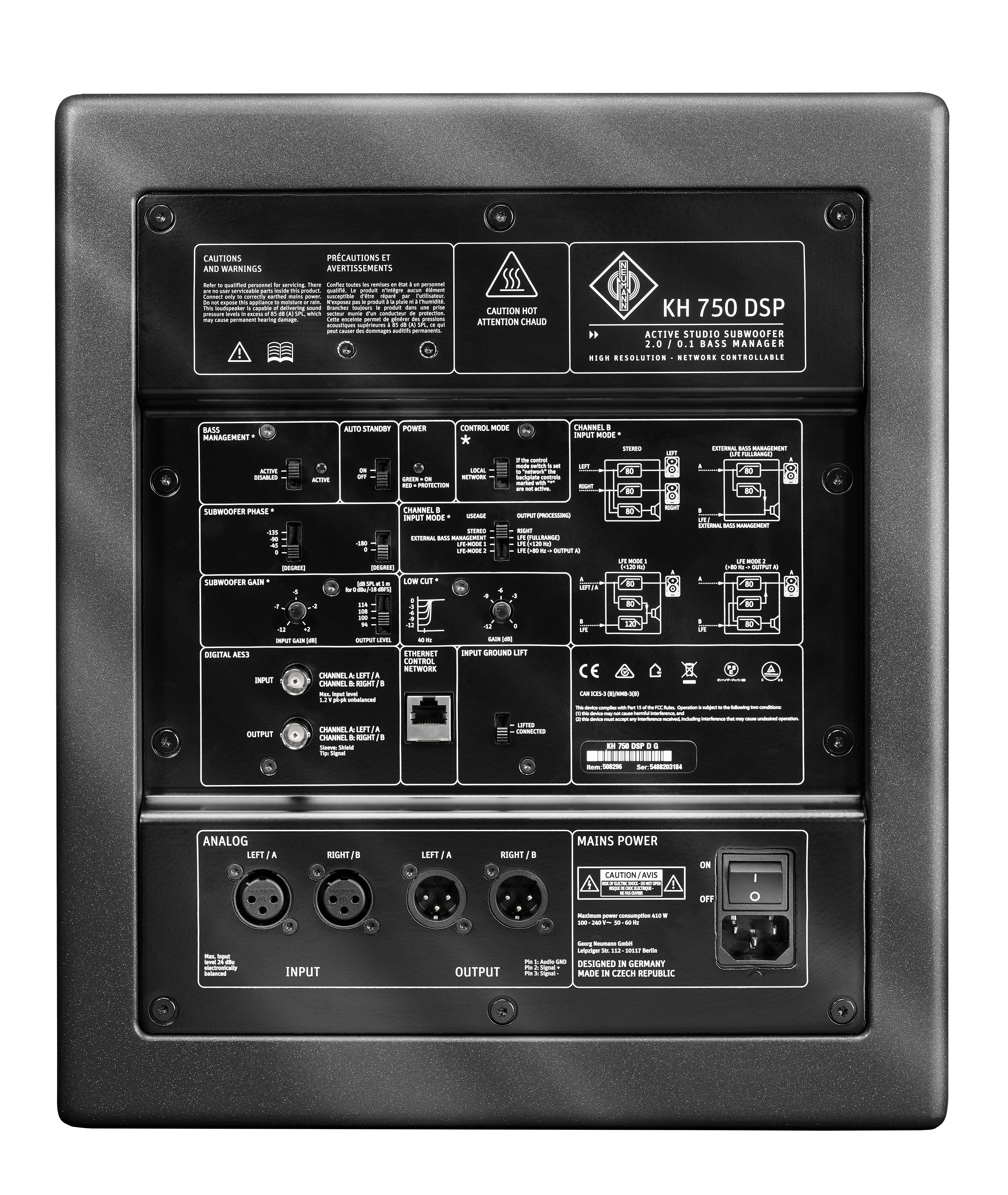 Neumann Monitor alignment kit 3 MA 1 meetmicrofoon + KH 750 subwoofer + 2 x KH 80 DSP