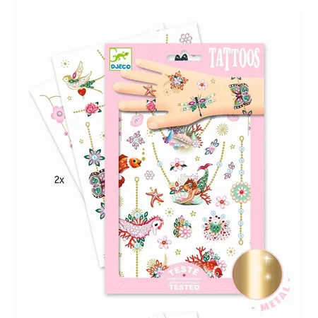 Djeco Tattoos: Fiona's Jewels