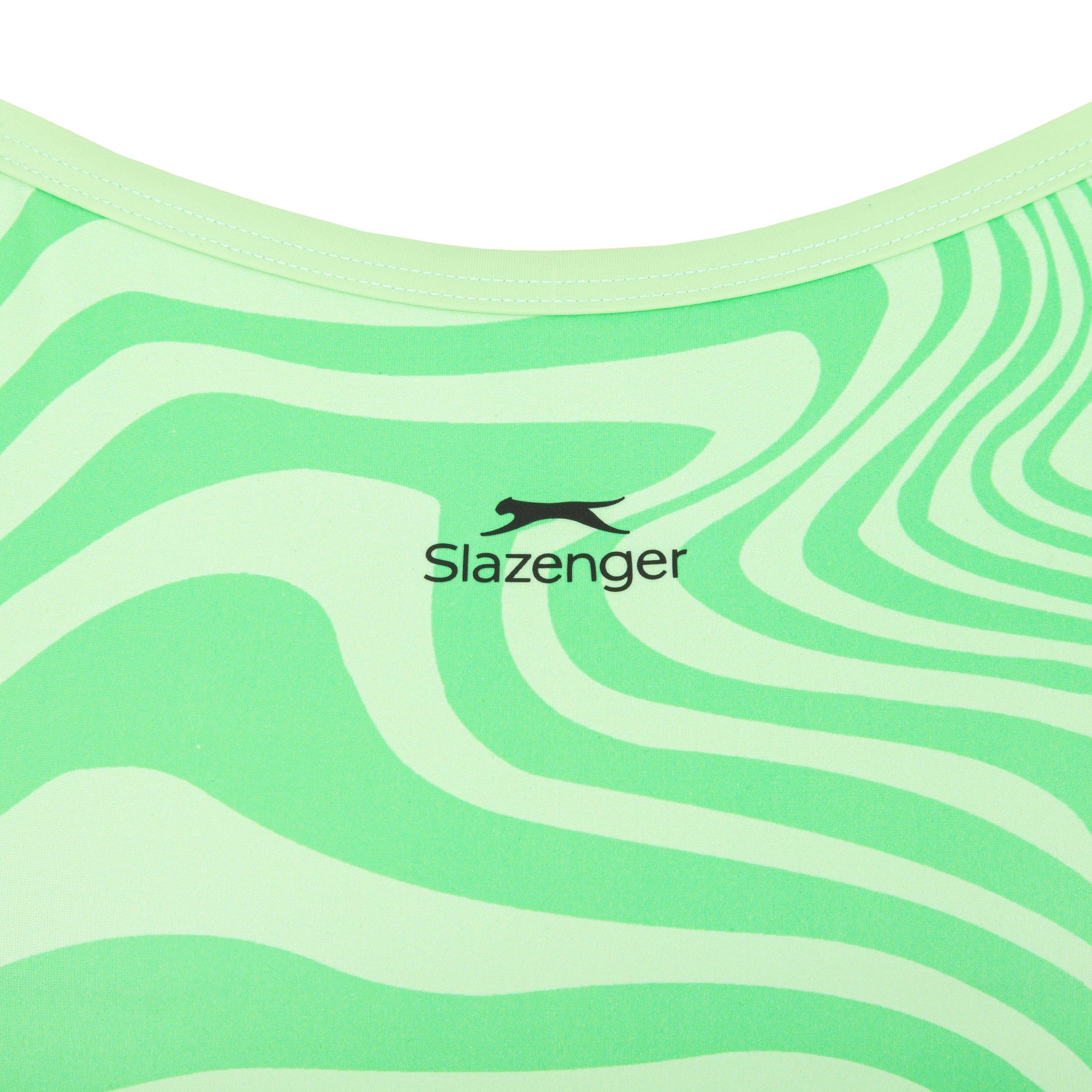 Slazenger Thinstrap One Piece Swimsuit Womens