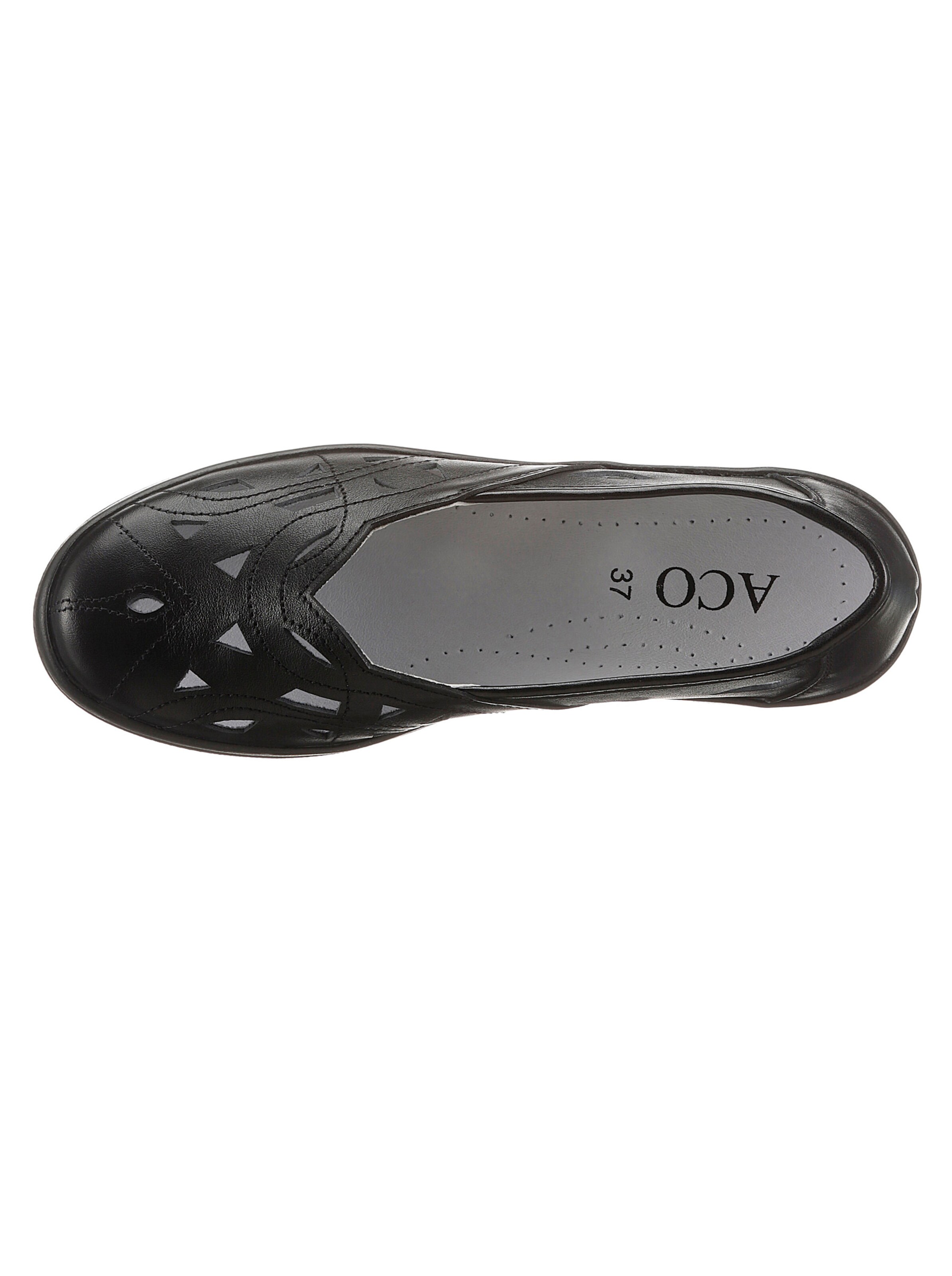 ACO Slipper in schwarz