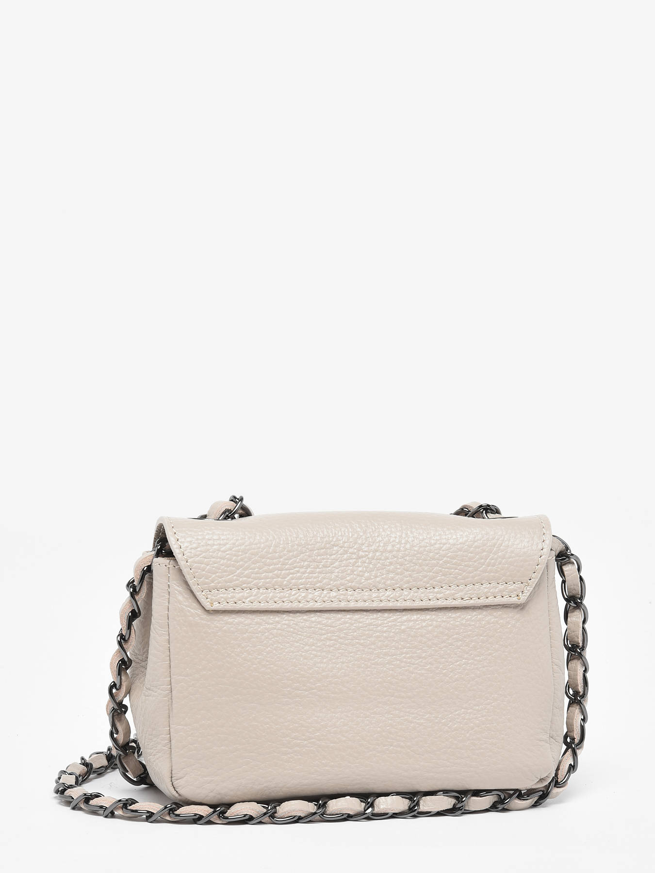 SAC BANDOULIERE Caviar cuir MILANO